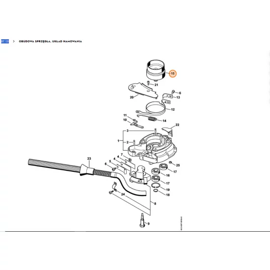 STIHL  Bęben sprzęgłowy 4313 160 2903