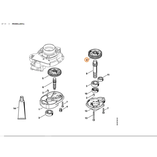 STIHL   Koło zębate 4313 642 0102