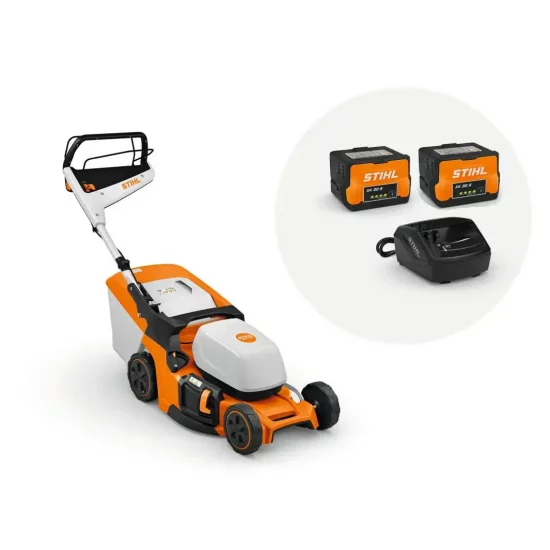 STIHL RMA 448.3 V Kosiarka akumulatorowa zestaw akumulator 2 x AK 30 S i ładowarką AL 101
