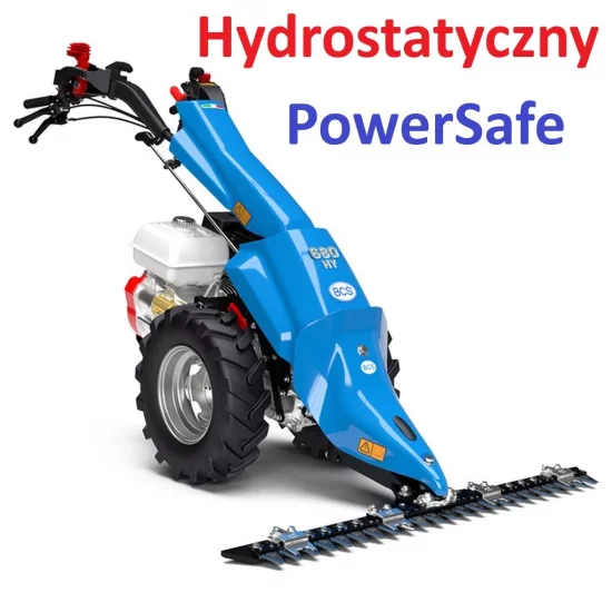 Ciągnik jednoosiowy BCS 680 HY PowerSafe
