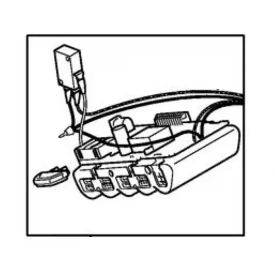 Akumulator z modułem elektronicznym do kosy akumulatorowej FSA 45