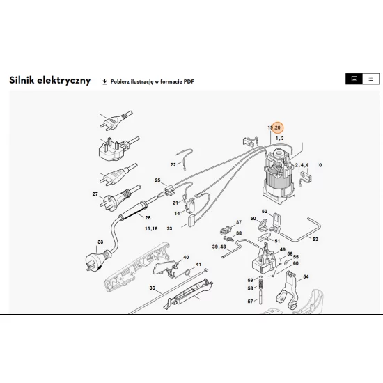 STIHL   Przewód 190 mm 4812 440 1902