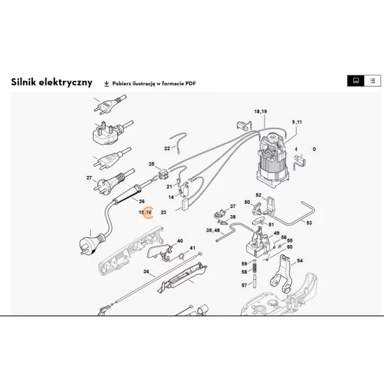 STIHL   Wiązka kabli 4812 440 3003