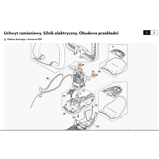 STIHL  Zestaw szczotek węglowych 4812 600 2700