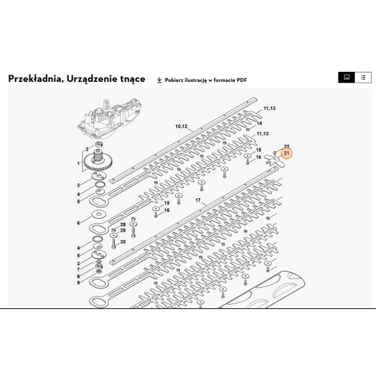 STIHL   Osłona prowadnika 4818 792 9000