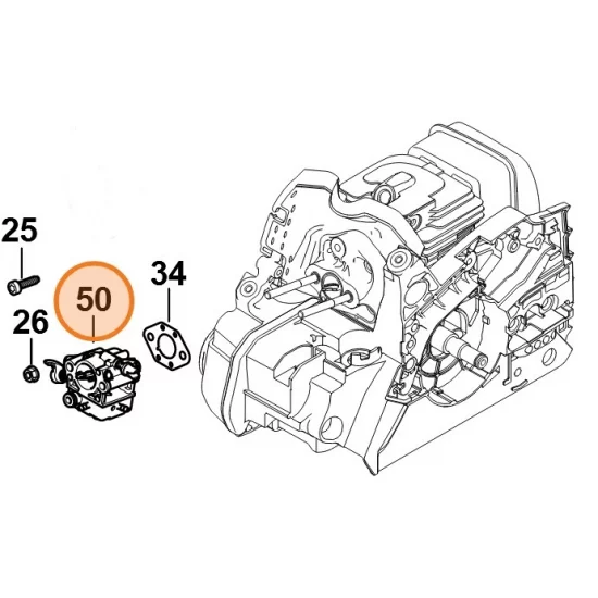 STIHL   Gaźnik 1148/23 1148 120 0623