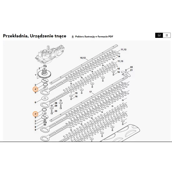 STIHL   Pierścień ślizgowy 6010 642 4000