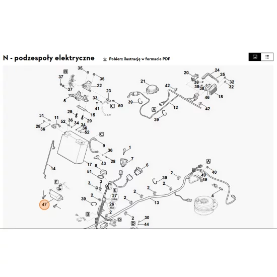 STIHL   Moduł układu elektronicznego 6140 430 1400