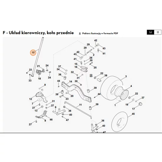 STIHL   Wałek 6140 700 2810