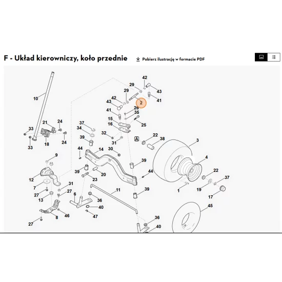 STIHL   Drążek 6140 703 1731