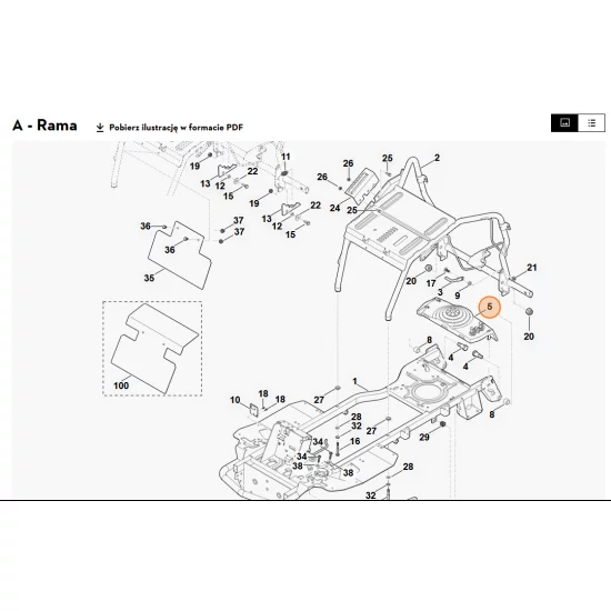 STIHL   Pokrywa ochronna 6140 706 0800