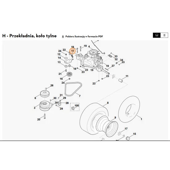 STIHL   Sprężyna naciągowa 6140 764 1601