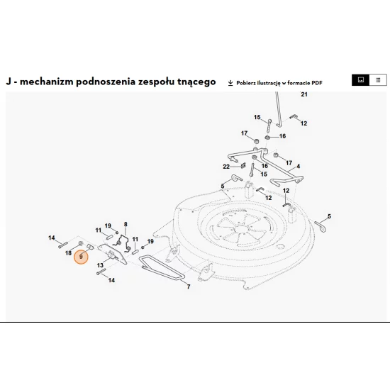 STIHL   Element przegubowy 6160 763 4100