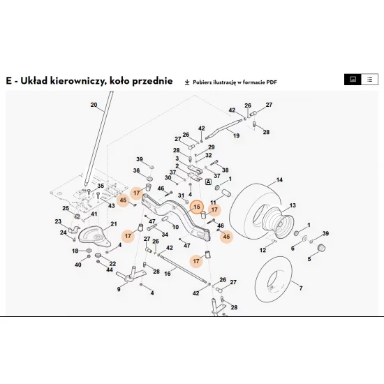 STIHL   Oś 6165 700 2408