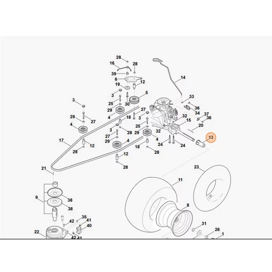 STIHL  Tulejka odległościowa 6165 764 2800