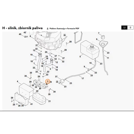 STIHL   Osłona blaszana 6170 146 7300