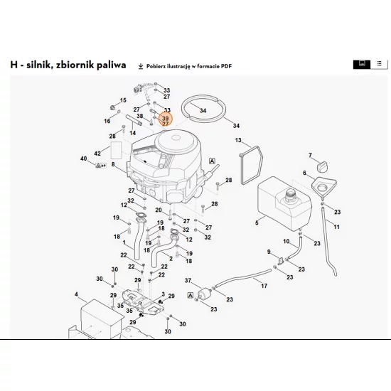 STIHL   blaszka bocznikowa 6170 405 1300