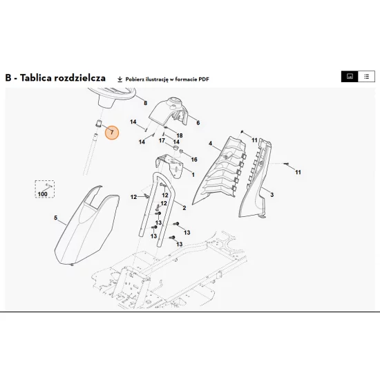 STIHL   Element łączący 6170 703 5800