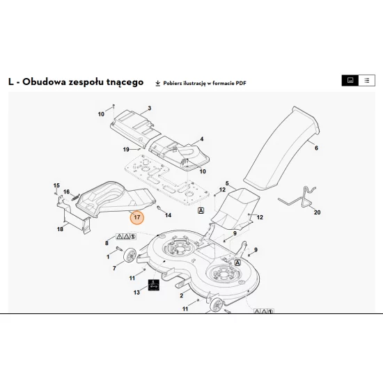 STIHL   Pokrywa 6170 706 0786