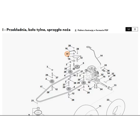 STIHL   Tulejka z kołnierzem 6170 764 2720