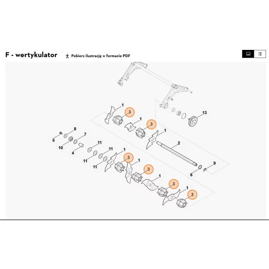 STIHL   Element odległościowy 6290 702 4400