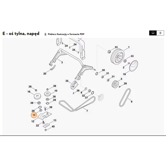 STIHL   Tulejka łożyska 6290 711 9400