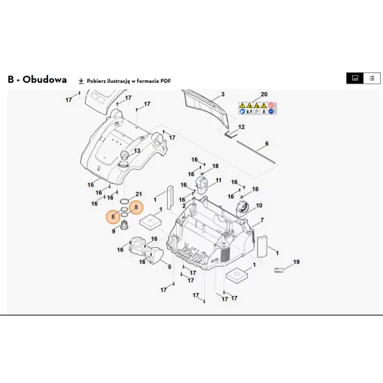 STIHL   Podkładka sprężysta 6291 716 0100