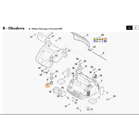 STIHL   Nakrętka 6291 716 0300