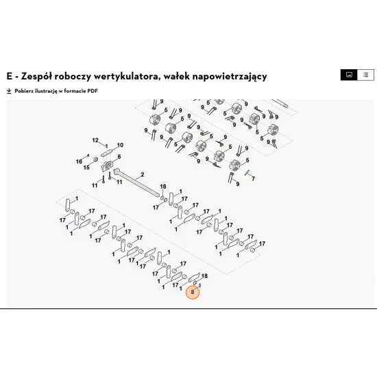 STIHL   Kołek rozprężny 6x30 6291 716 3305