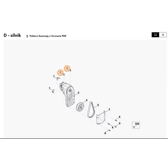 STIHL   Śruba M5x20 6291 951 3515