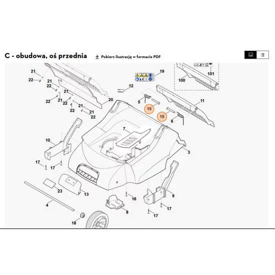 STIHL   Sworzeń 6340 706 5901