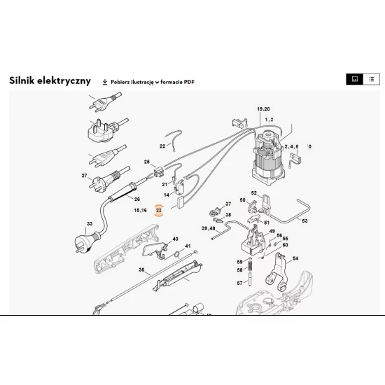 STIHL   Wiązka przewodów 6460 440 3000