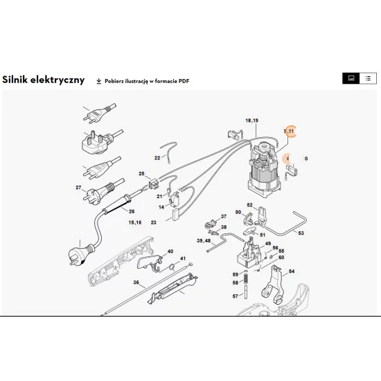 STIHL   Silnik elektryczny (0,6kW) 6460 600 0200