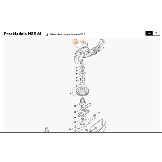 STIHL   Obudowa przekładni 6460 641 0306