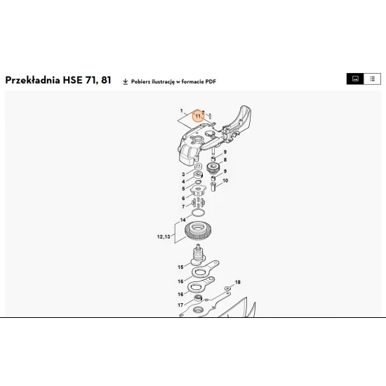 STIHL   Pierścień zabezpieczający 6x0,9 6460 643 1000