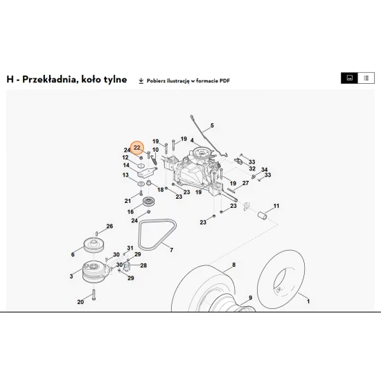 STIHL   Śruba sześciokątna M8x45 9007 318 1930