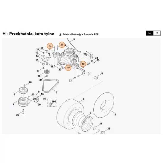 STIHL   Śruba sześciokątna M8x65 9007 318 1980