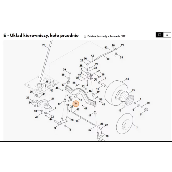 STIHL   Śruba sześciokątna M12x65 9007 319 3090