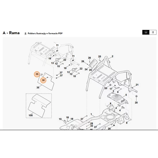 STIHL   Śruba sześciokątna M6x14 9008 318 1270