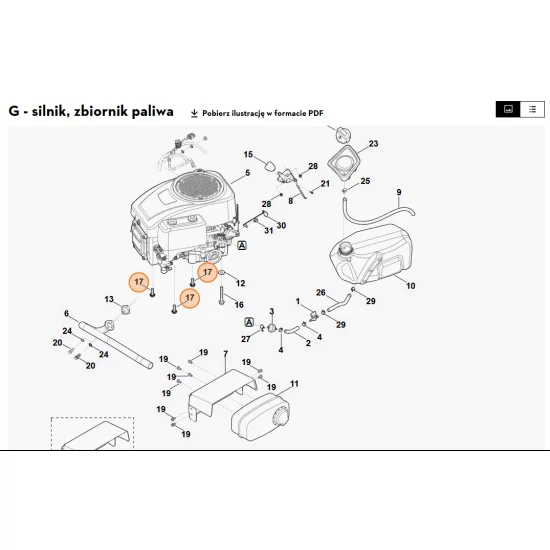 STIHL   Śruba sześciokątna M10x30 9018 318 2410