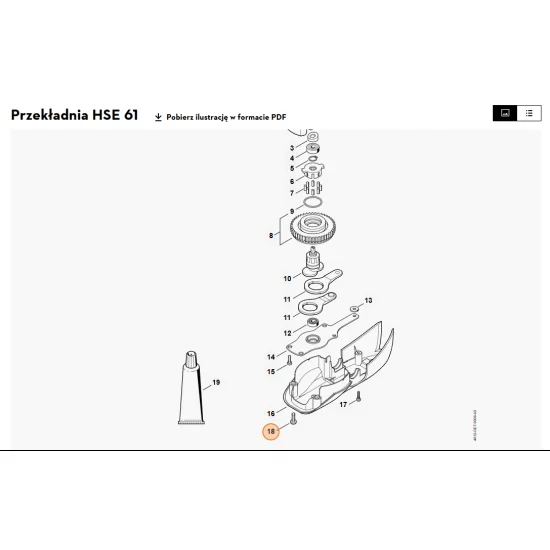 STIHL   Śruba ścinana M5x16 9039 488 0984