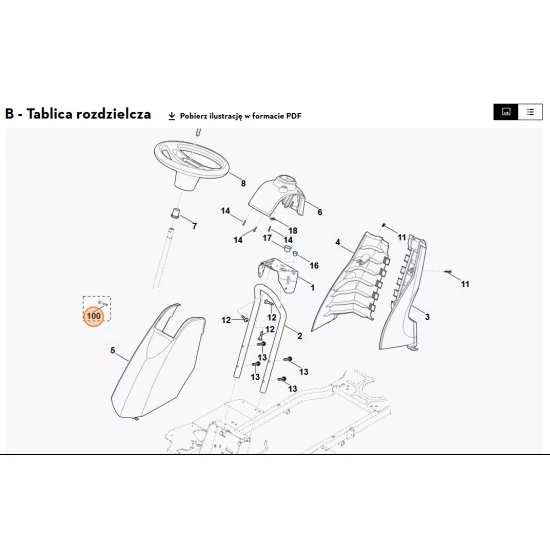 STIHL   Śruba ścinana M6x35 9039 488 1380