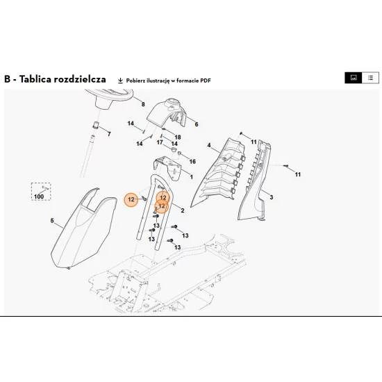 STIHL  Śruba samogwintująca M6x35 9039 490 1380