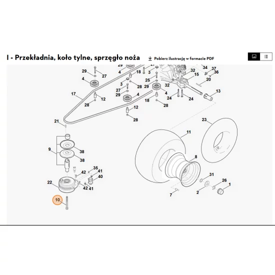 STIHL   Śruba z łbem walcowym 7/16