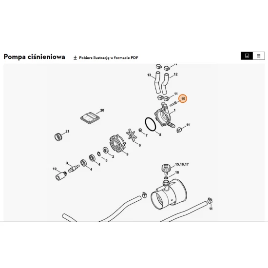 STIHL   Śruba z łbem cylindrycznym IS-P5x25 9074 477 4142