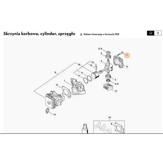 STIHL   Śruba z łbem cylindrycznym IS-D5x40 9075 478 4186