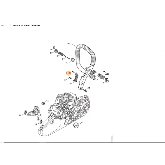 STIHL   Śruba IS P4x14 9104 003 3004