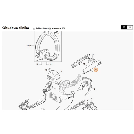 STIHL   Śruba ścinana P4x12 9104 003 8731