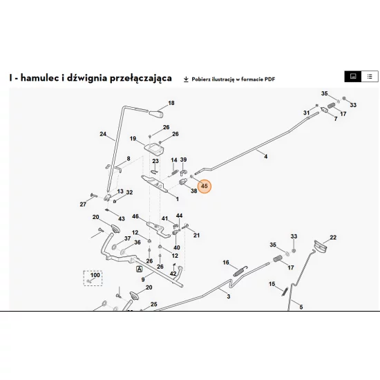 STIHL   Nakrętka sześciokątna M8 9210 259 1100