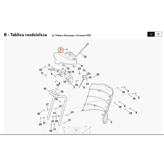 STIHL   Zatyczka zamykająca 9302 929 0500